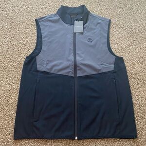 NWT Dunning Halo Classic Navy Panel Vest